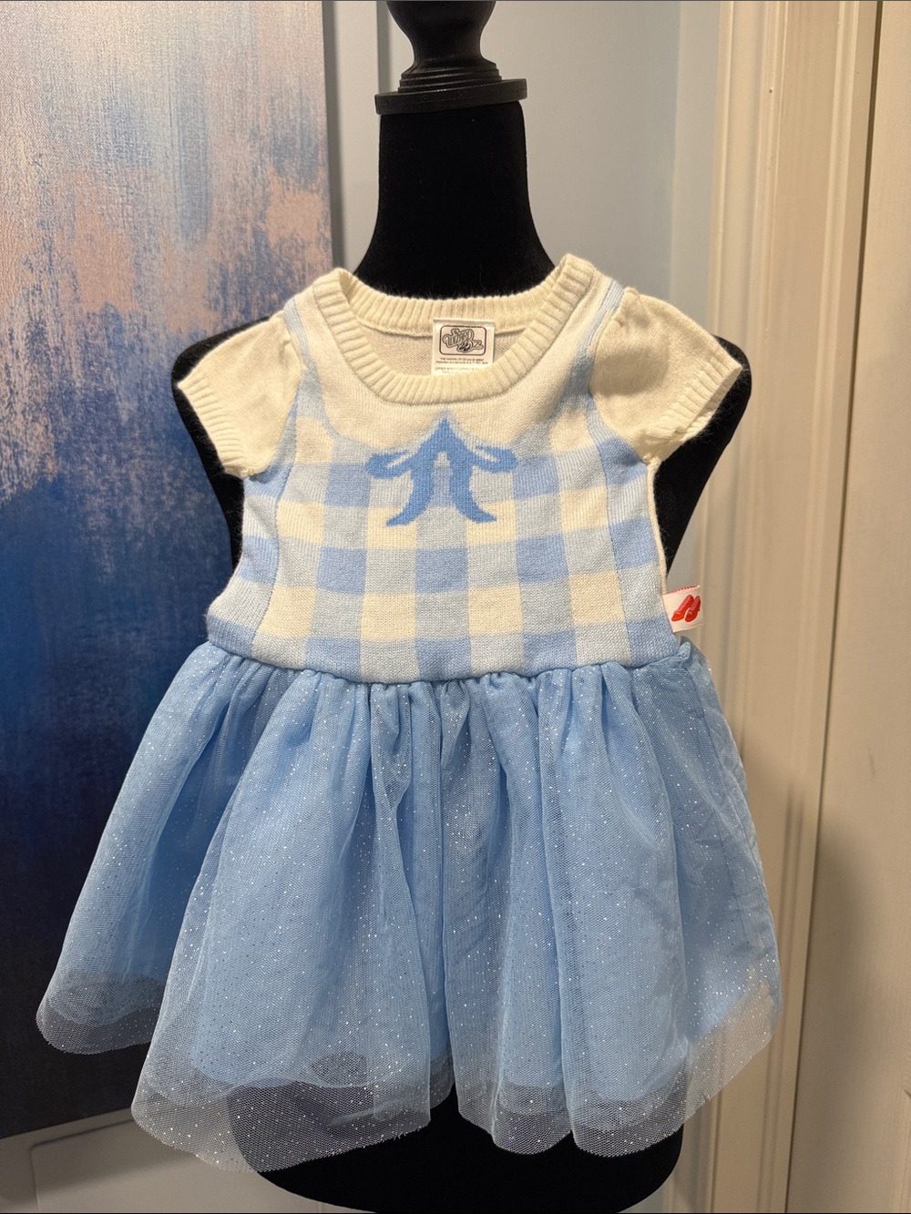 Dorothy 12 Month Sparkle Tulle Dress Costume